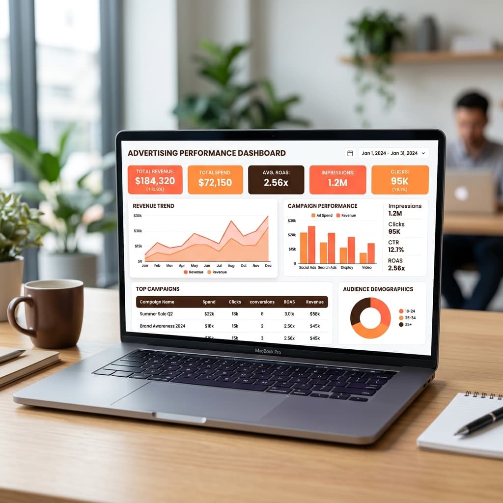 AdGlobeX Media Dashboard